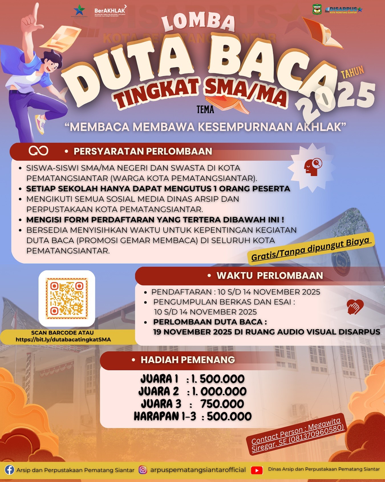Lomba Duta Baca Tingkat SMA/MA