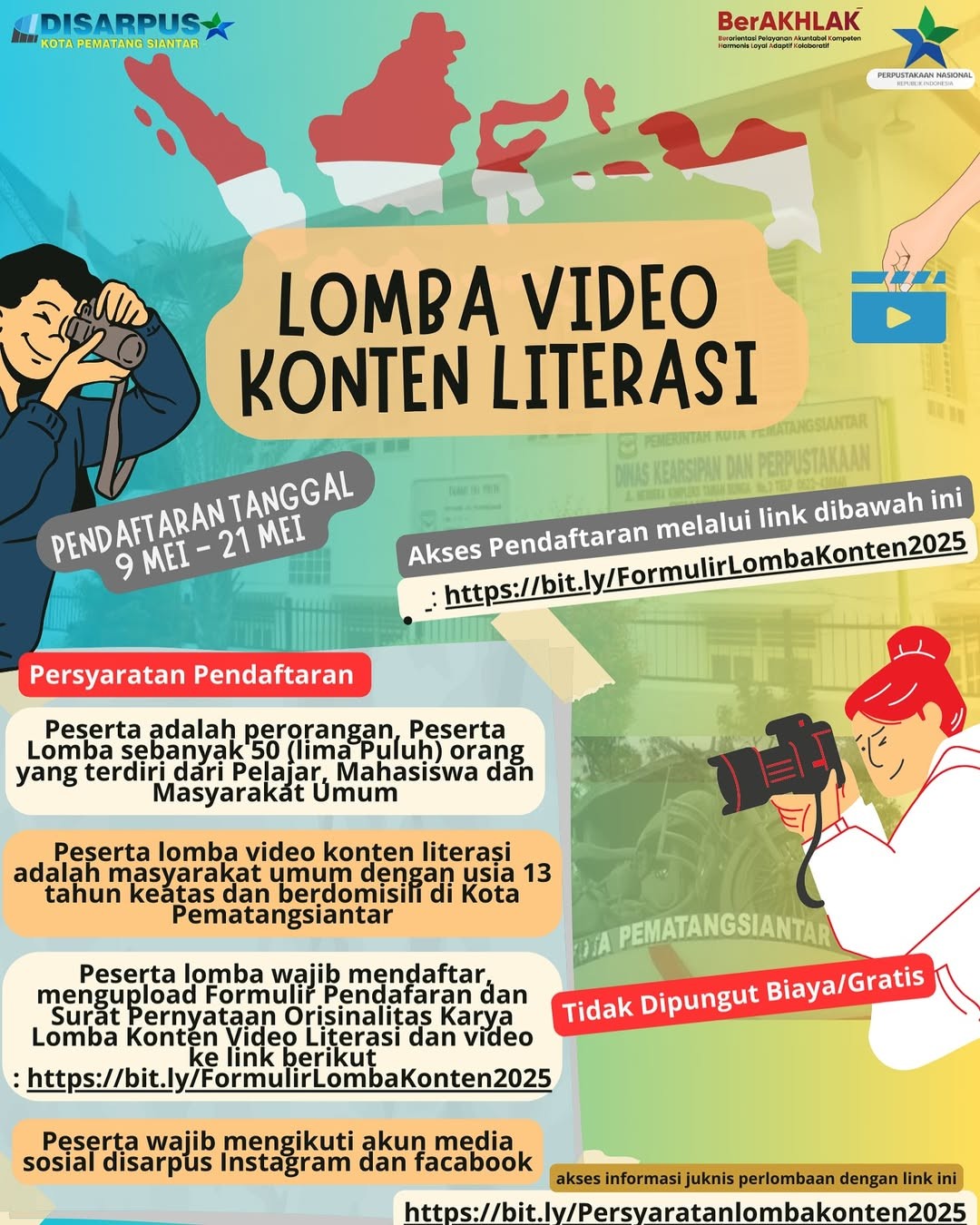 Lomba Video Konten Literasi