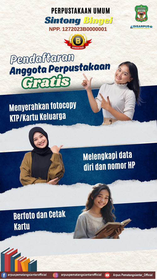 Pendaftaran Anggota Perpustakaan